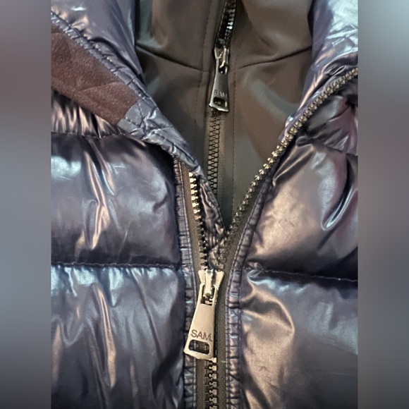 SAM Navy Quilted Jacket - Picture 3 of 4